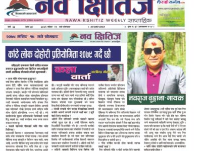 काँठे लोकदोहोरी प्रतियोगिता २०७९ गर्दै छौ गायक : नमराज ढुंगाना