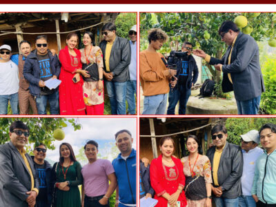 Artist on the shooting of ‘Pardesh Matoma’ music video